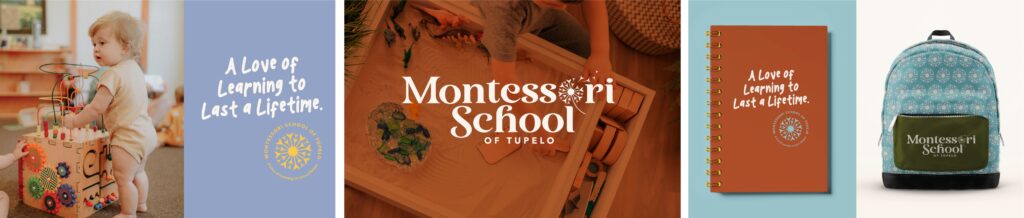 Montessori School of Tupelo Branding